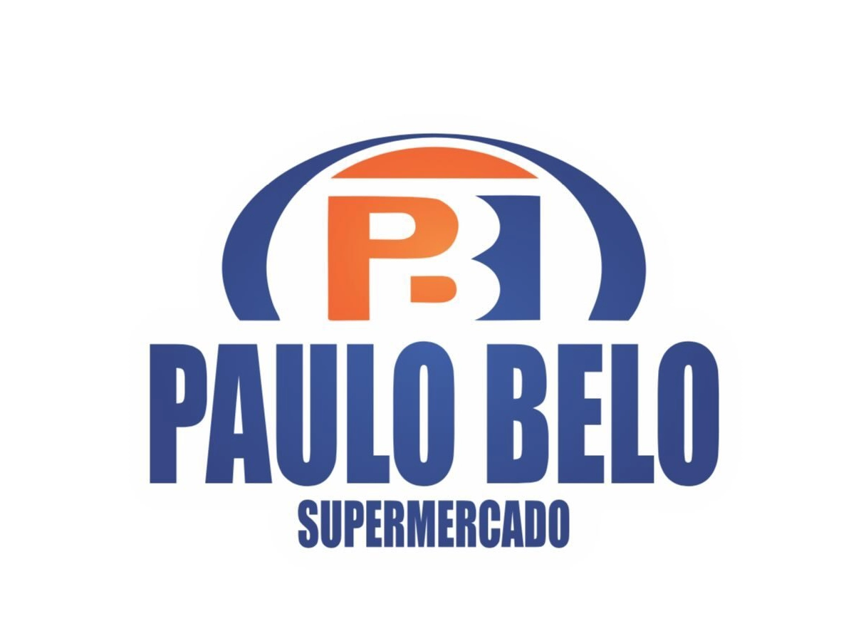 logotipo do SUPERMERCADO PAULO BELO em Itapipoca Ceará