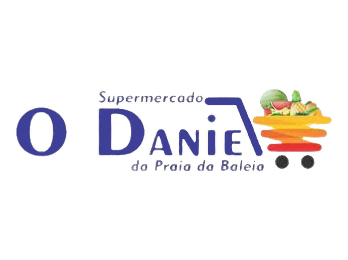 logotipo Supermercado O Daniel da Baleia em Itapipoca Ceará
