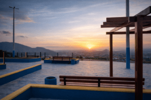 Vista panorâmica do Mirante da Serrinha em Itapipoca Ceará com paisagem natural e serras ao fundo