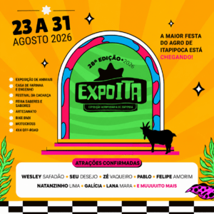 atrações expoita 2026